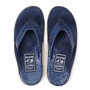  SLIPPER トングサンダル レザーサンダル サイズ9 美品 With asymmetrical rhinestones thick thong sandals slippers